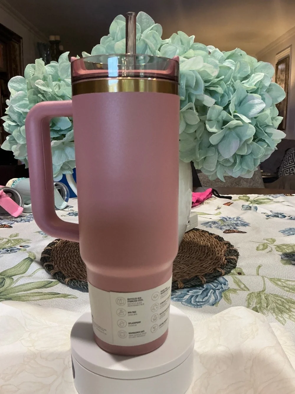 STANLEY ANTIQUE PINK 30OZ NEW LIMITED EDITION - Picture 4 of 6